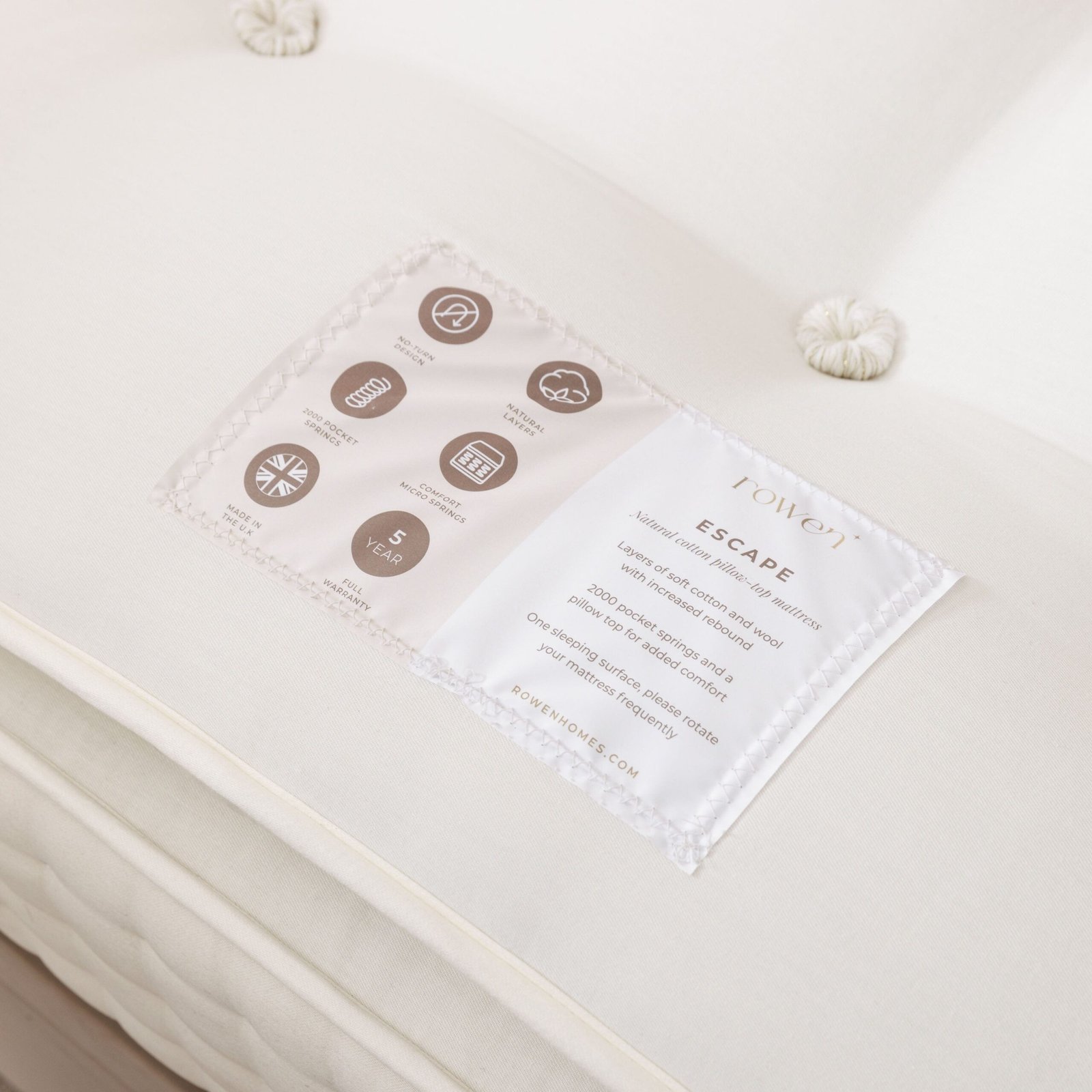 Escape Egyptian Cotton Pillow Top Mattress