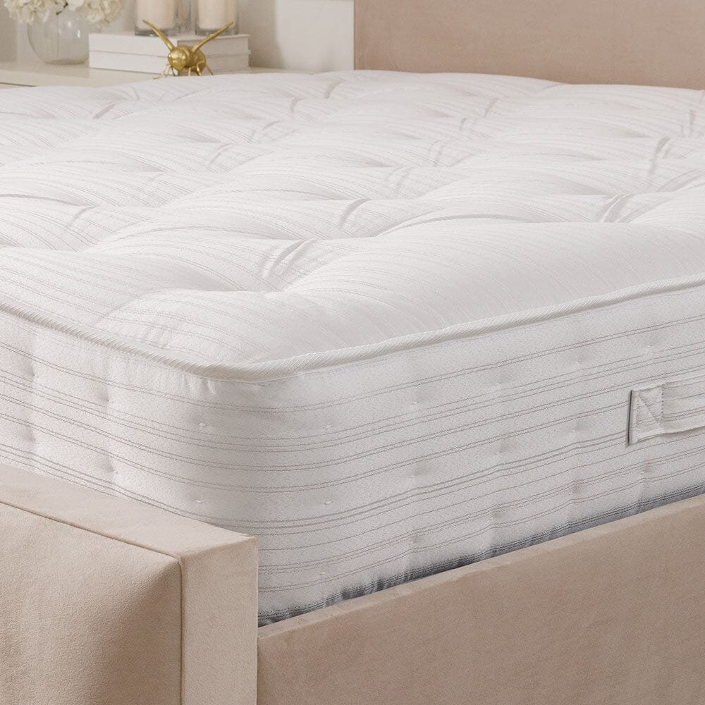 Essential 1500 Pocket Natural Mattress, With Wool, Silk and Cashmere