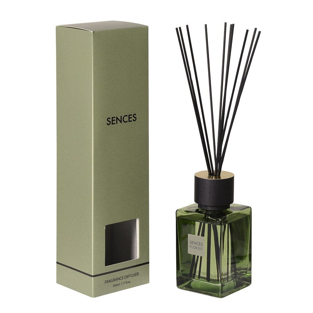 Florist Green Glass Reed Diffuser - 500ml