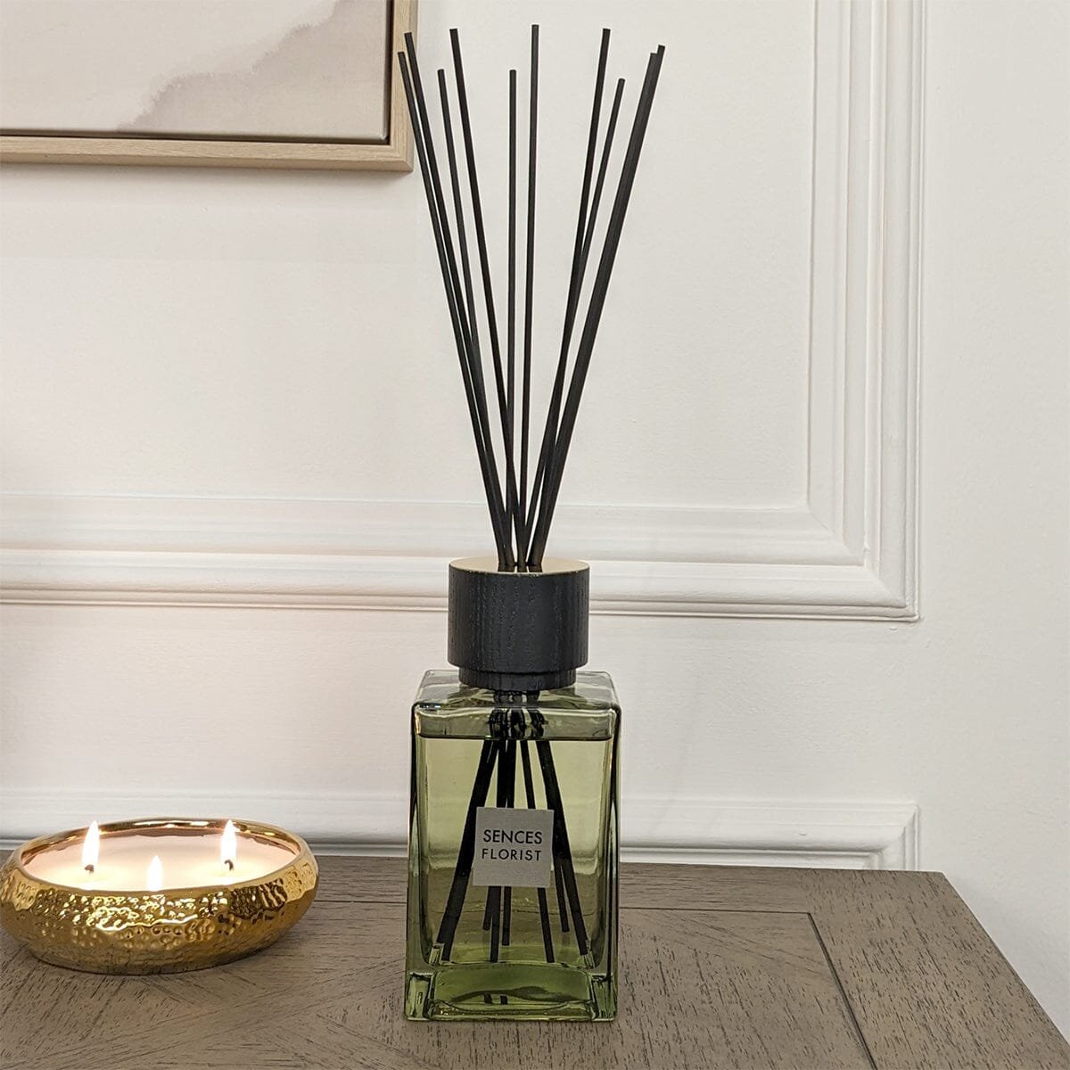 Florist Green Glass Reed Diffuser - 500ml