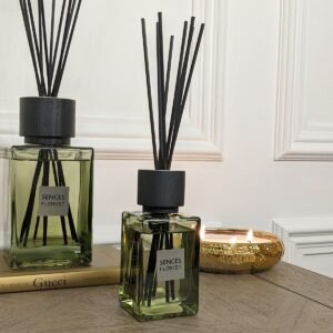 Florist Petite Green Glass Reed Diffuser - 120ml