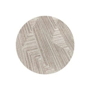 Freya Neutral Cream & Gold Geometric Wallpaper Sample