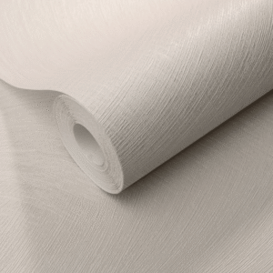 Genoa Cream Metallic Wispy Abstract Lines Patterned Wallpaper