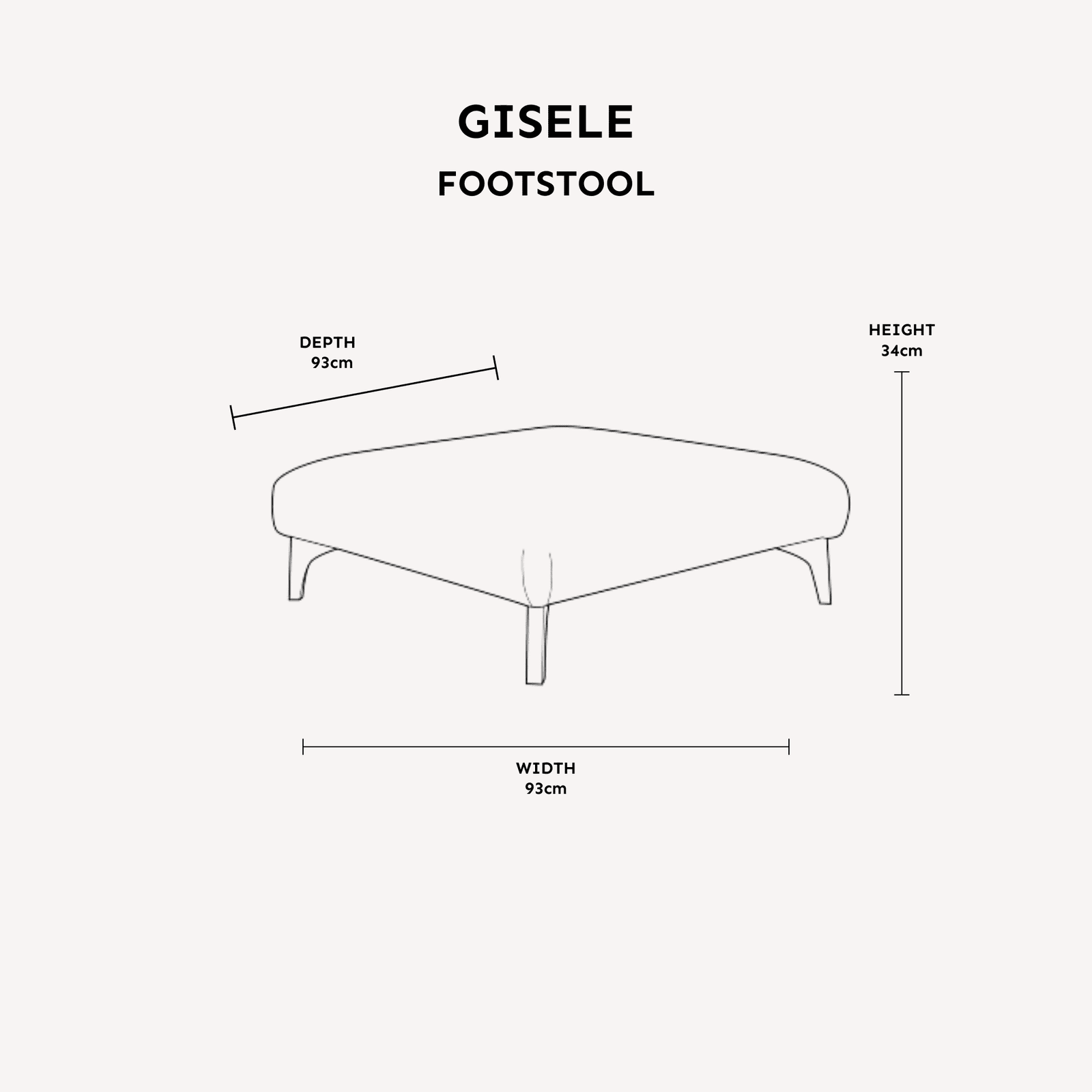 Gisele Oyster & Taupe Textured Chenille Sofa Range with Walnut Legs