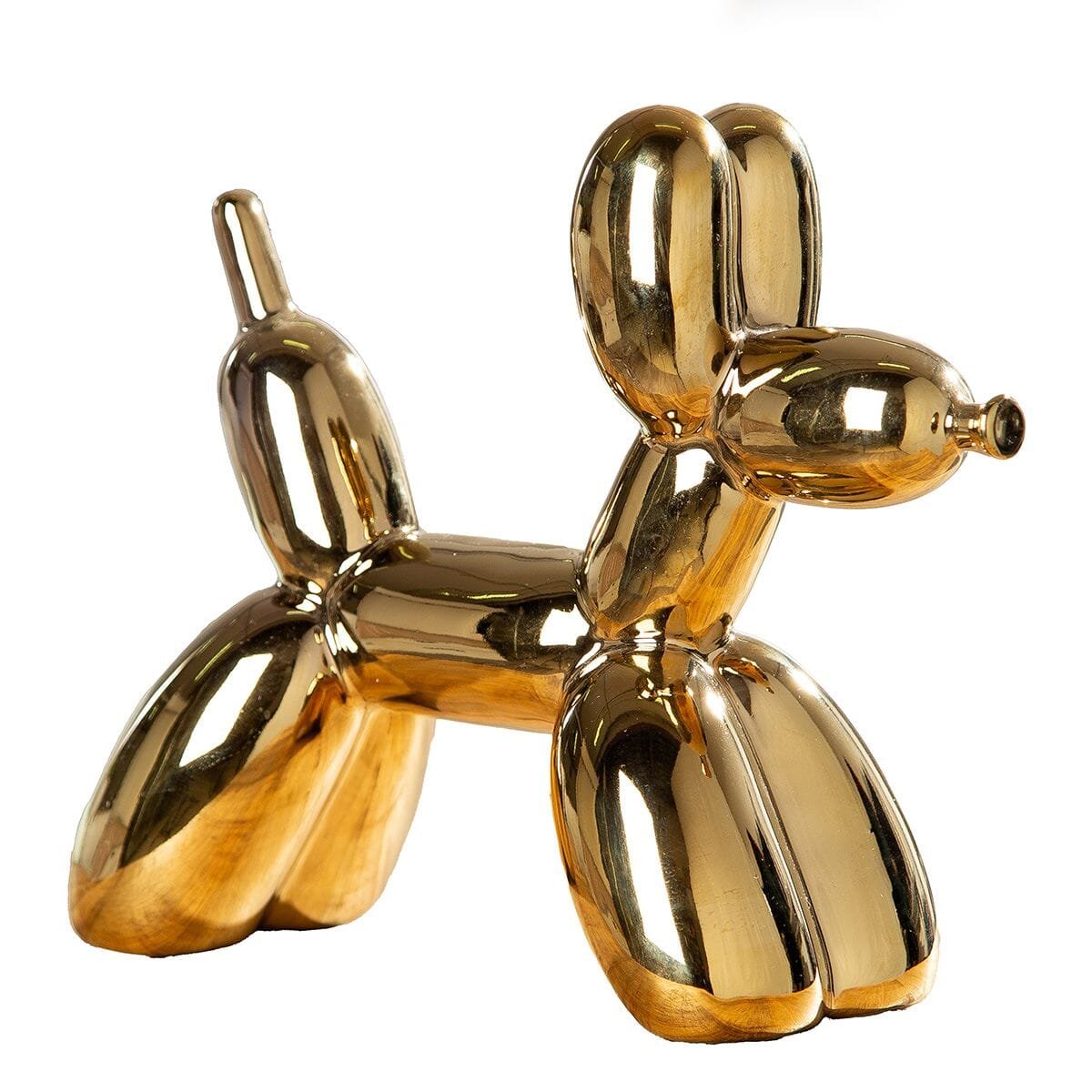 Gold Decorative Balloon Dog Ornament