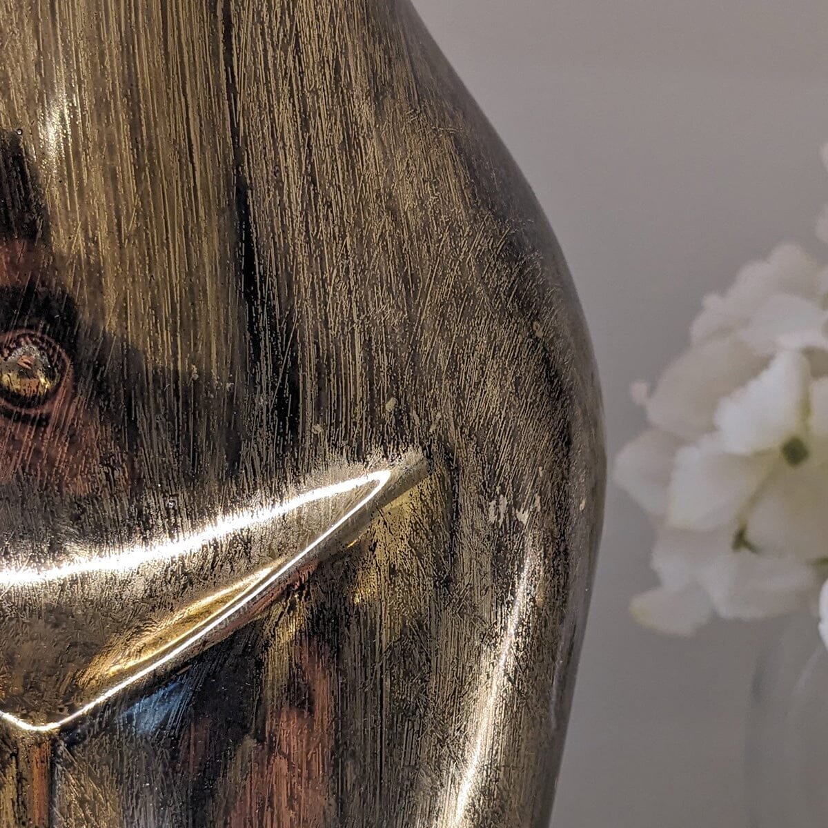 Gold Female Silhouette Vase