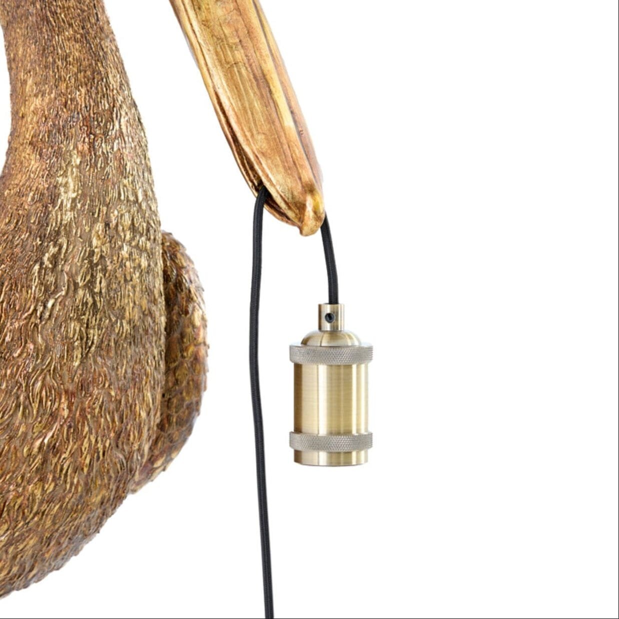 Gold Pelican Decorative Wall Light