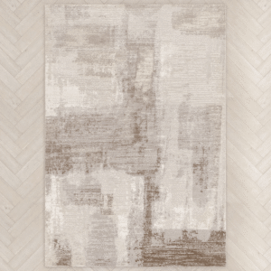 In Stock - Envie Neutral Abstract Patterned Rug- 120 x 170cm