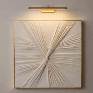 Ivy Taupe & Cream Woven Knot Wall Art