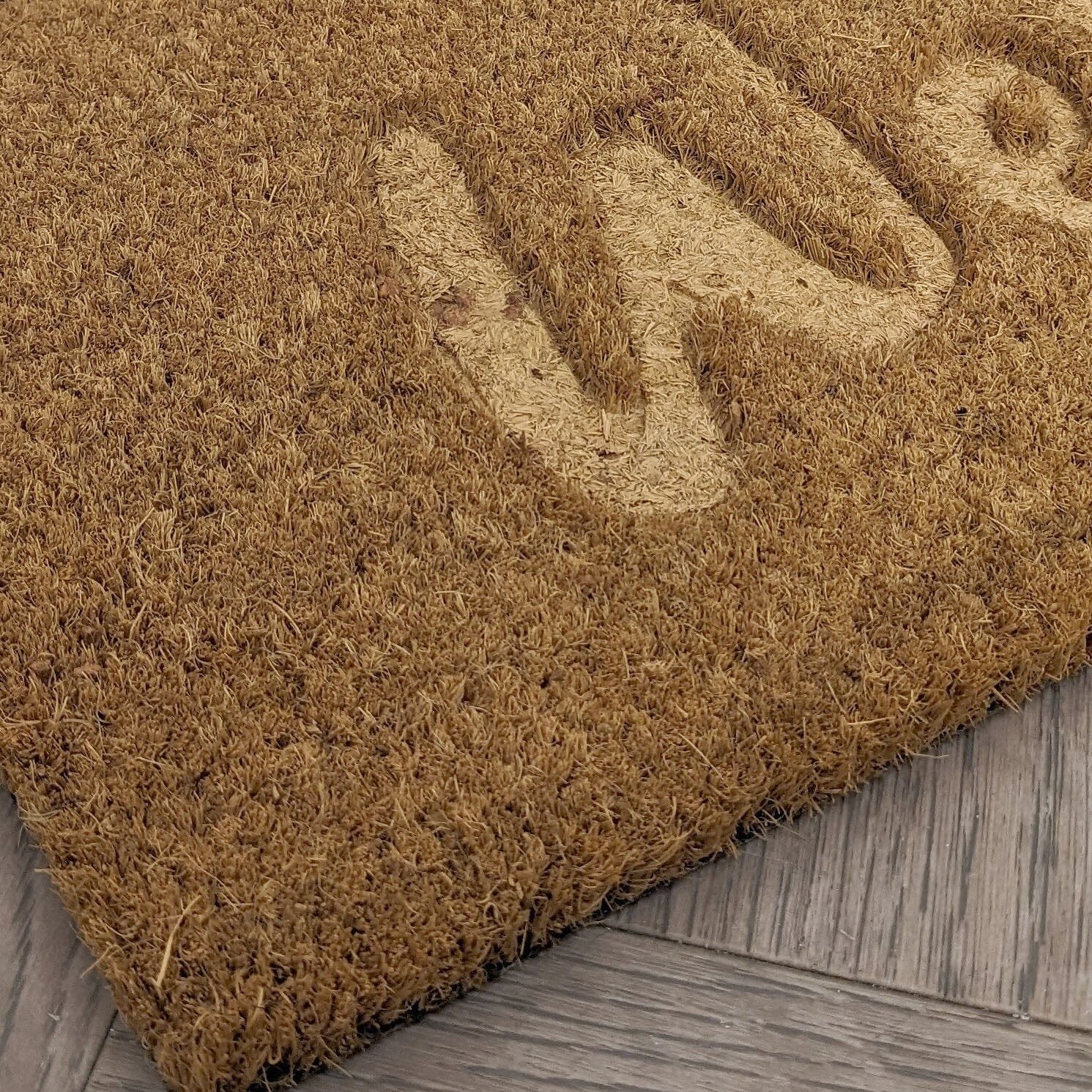 Jakarta Welcome Embossed Double Width Thin Doormat