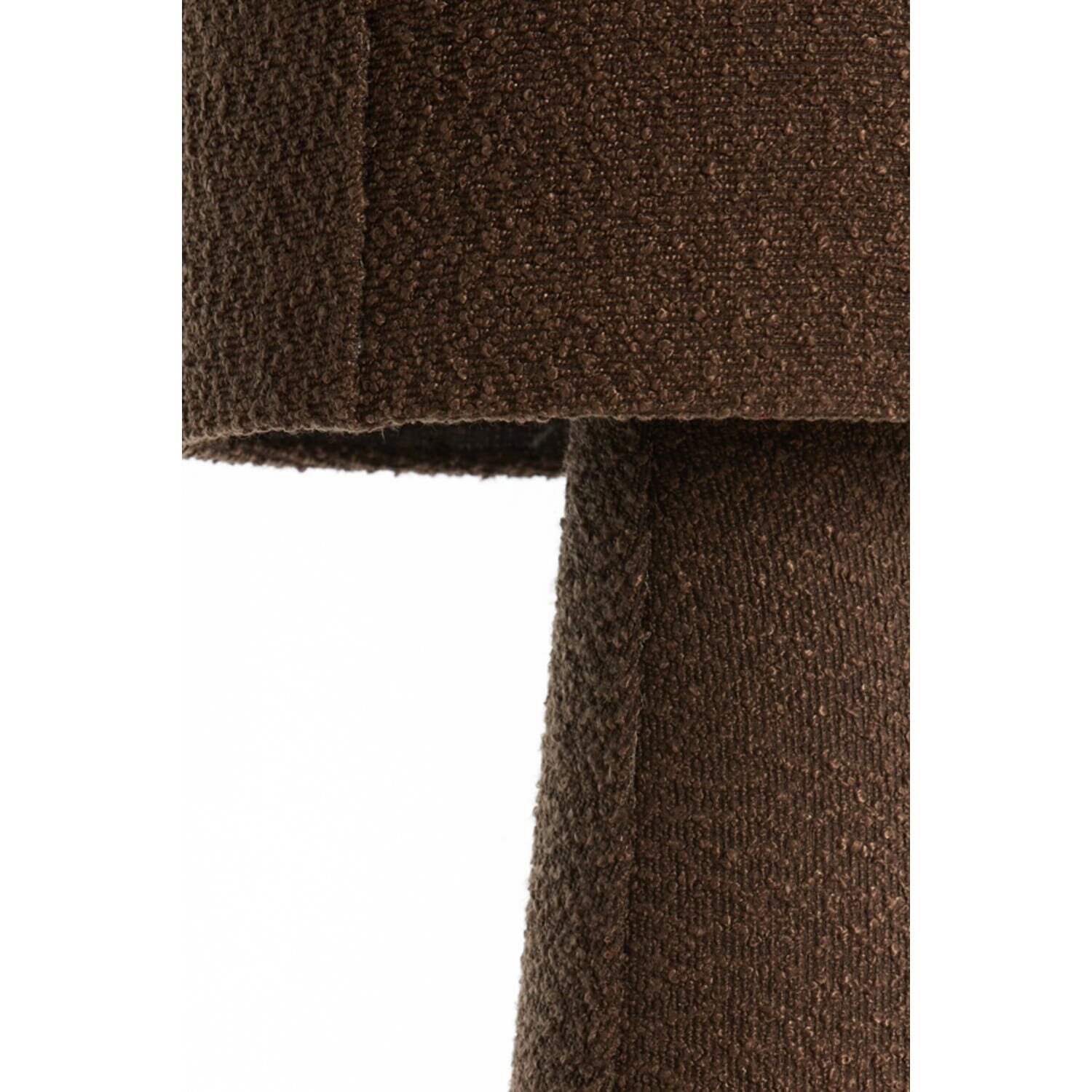 Joby Brown Boucle Floor Lamp