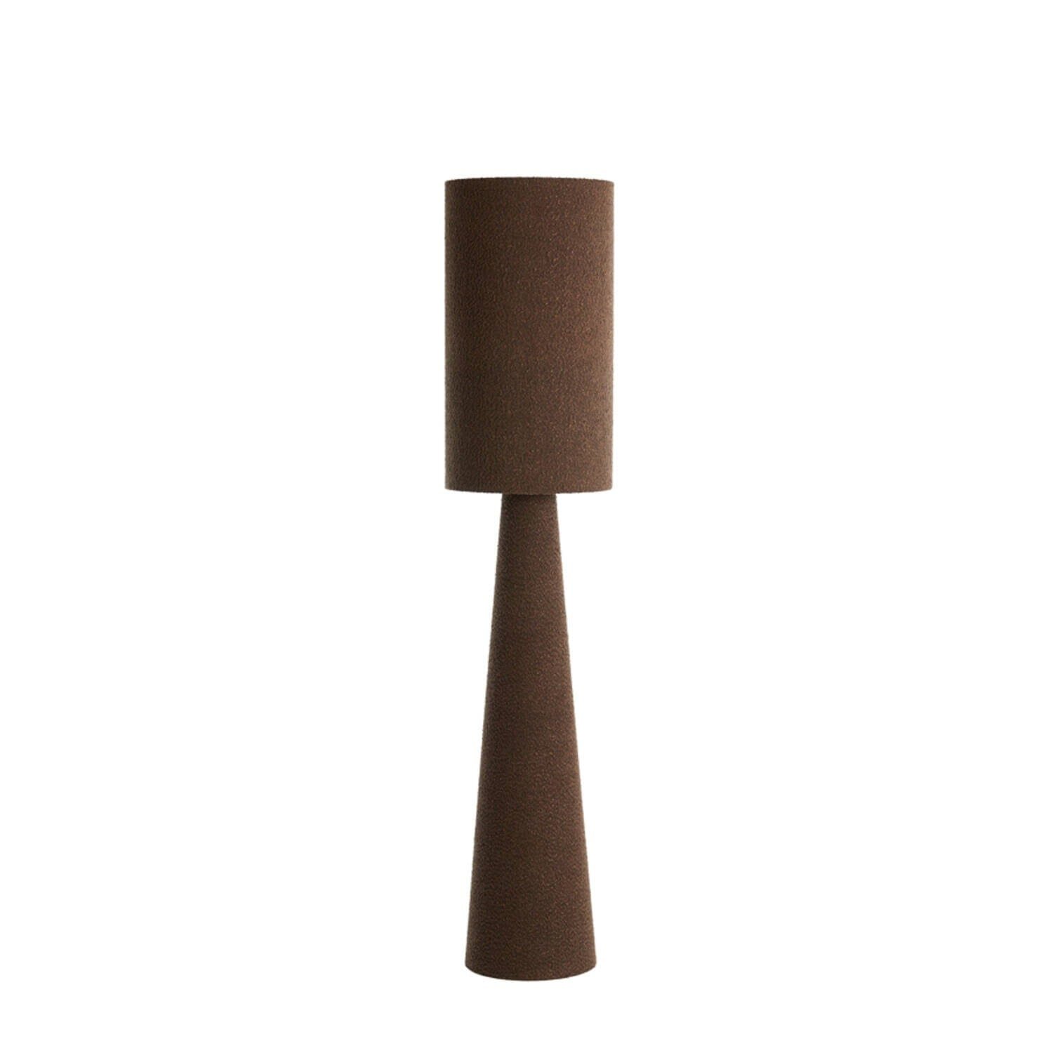 Joby Brown Boucle Floor Lamp