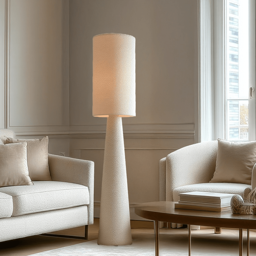 Joby Sand Boucle Floor Lamp