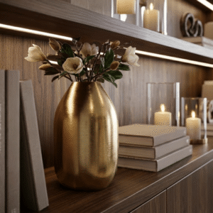 Juliana Gold Decorative Vase