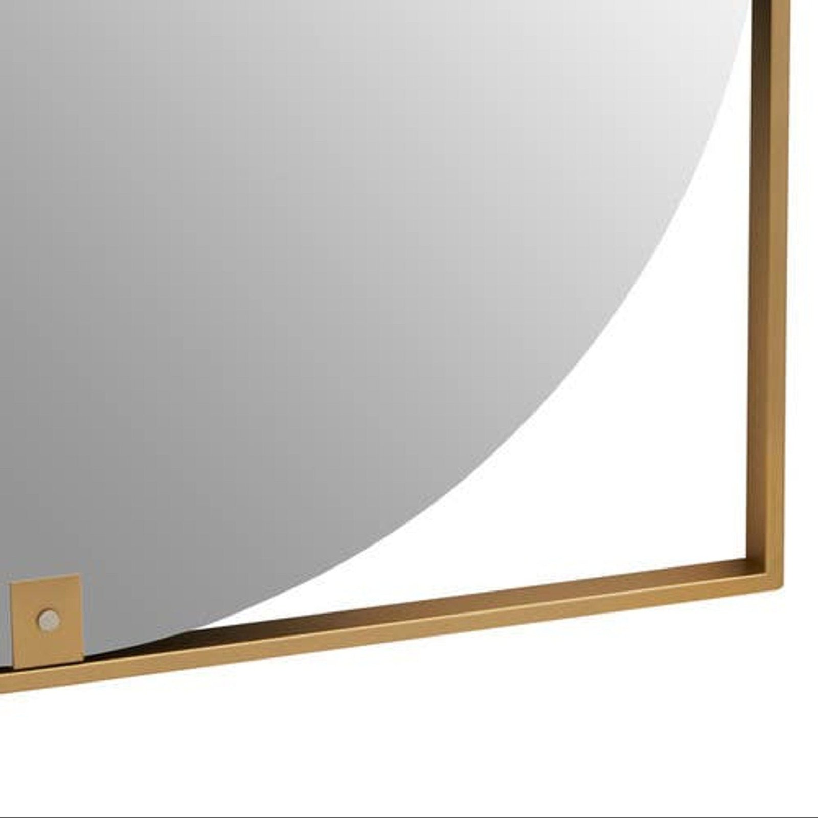 Julieta Gold Square Wall Mirror