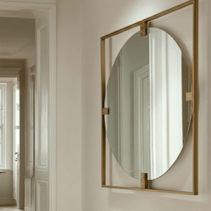Julieta Gold Square Wall Mirror