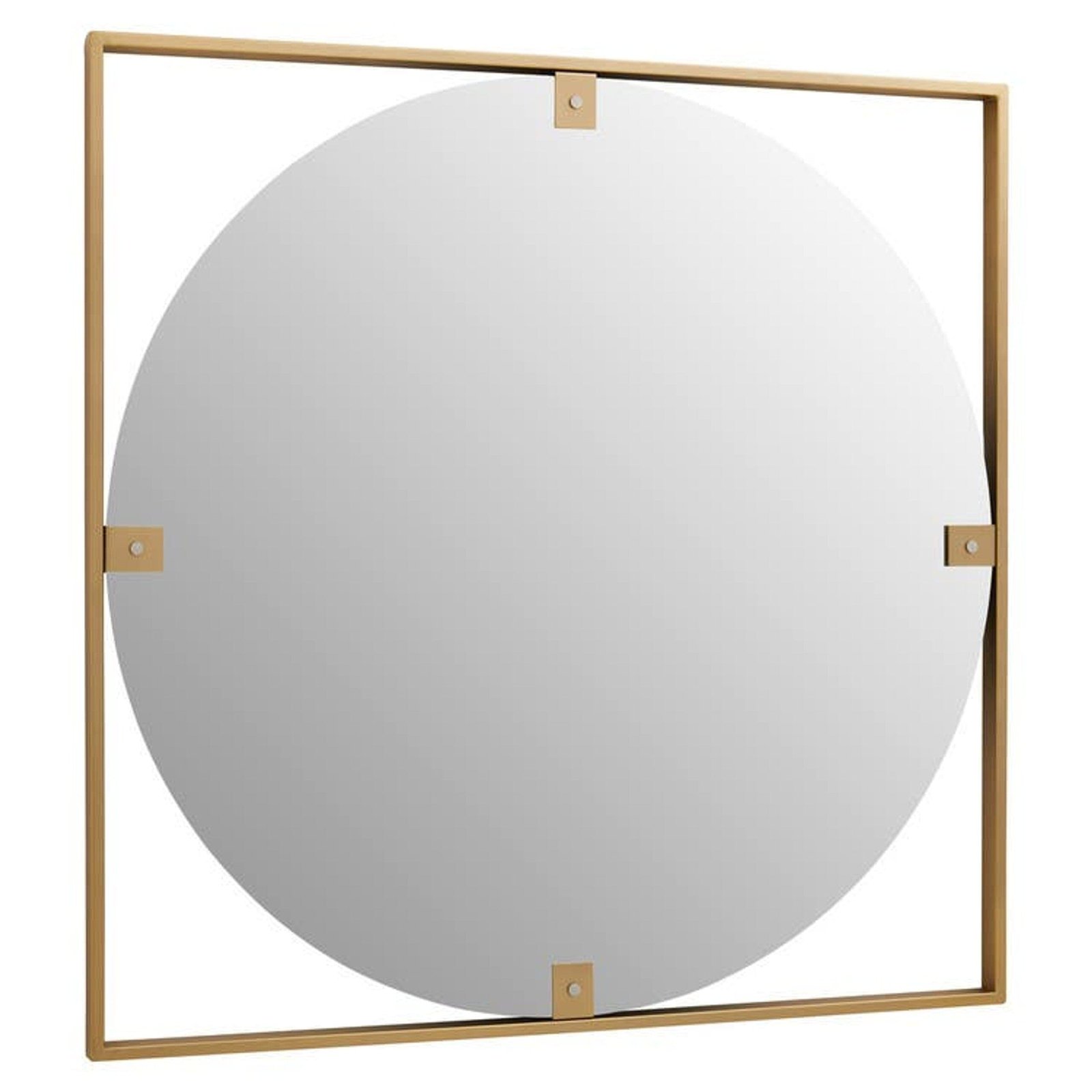 Julieta Gold Square Wall Mirror