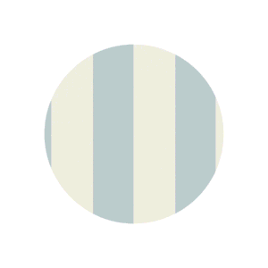 Kaya Blue & Cream Striped Wallpaper Sample