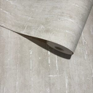 Keira Cream Metallic Textured Wallpaper