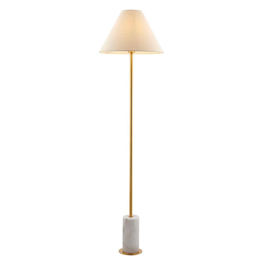Kiara Gold & Marble Floor Lamp