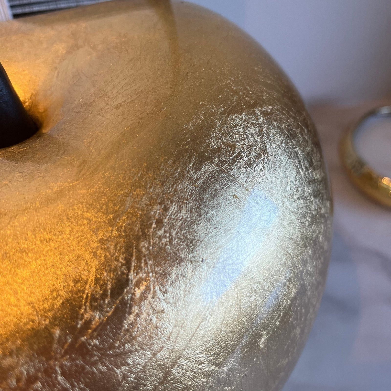 Large Gold Statement Cherry Ornament