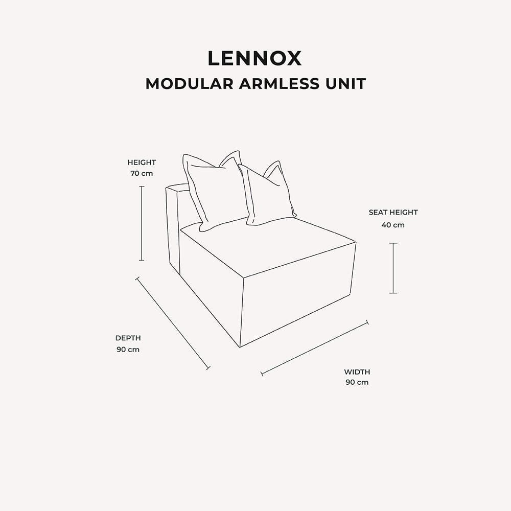 Lenox Silver Velvet Pillow Back Modular Sofa Range