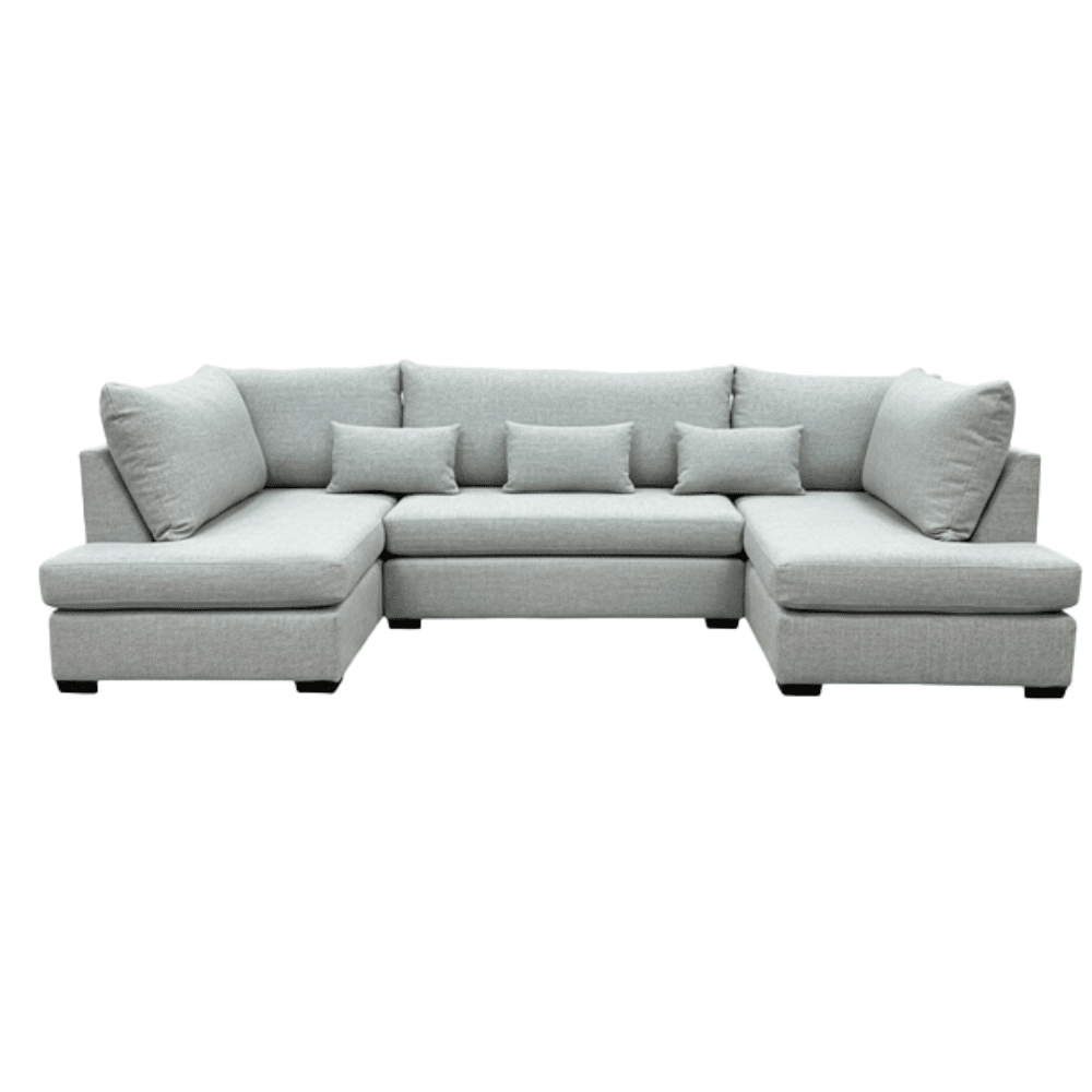 Lexington Porridge Textured Medium U Shape Sofa