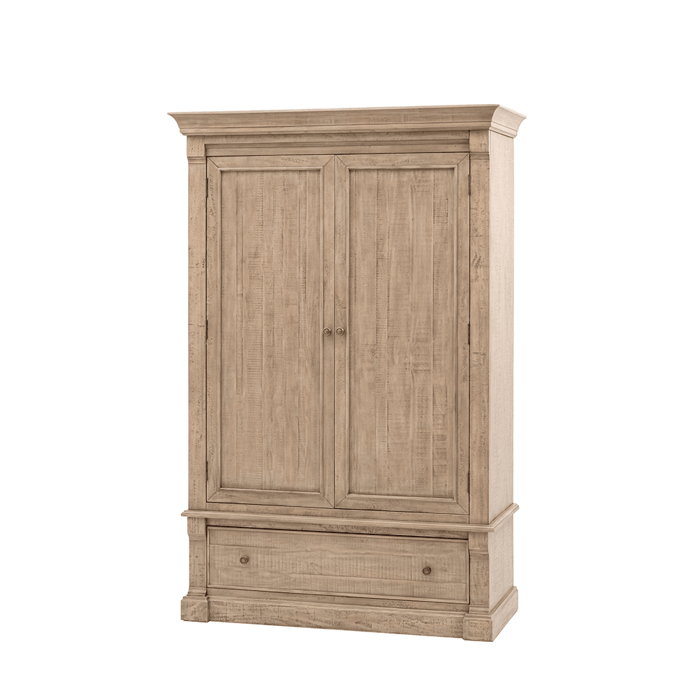 Lilliana Luxury 2 Door Wardrobe with Brass Handles