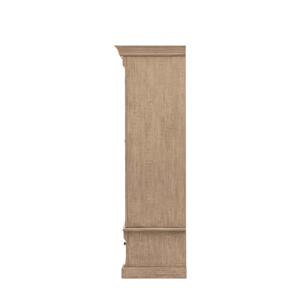 Lilliana Luxury 2 Door Wardrobe with Brass Handles