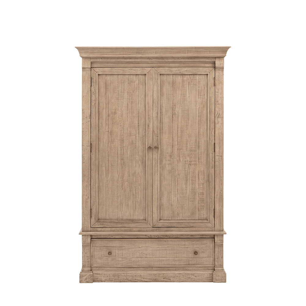 Lilliana Luxury 2 Door Wardrobe with Brass Handles