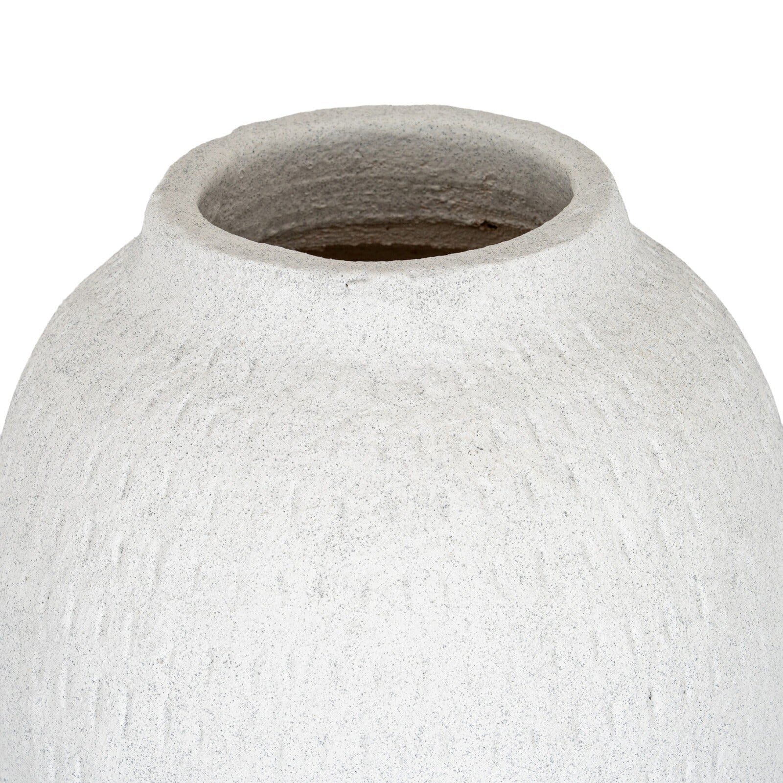 Lis Neutral Large Ceramic Tall Vase