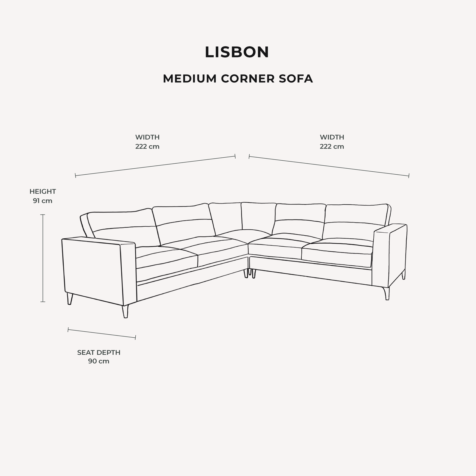 Lisbon Cream Velvet Sofa Range with Stitch Detailing