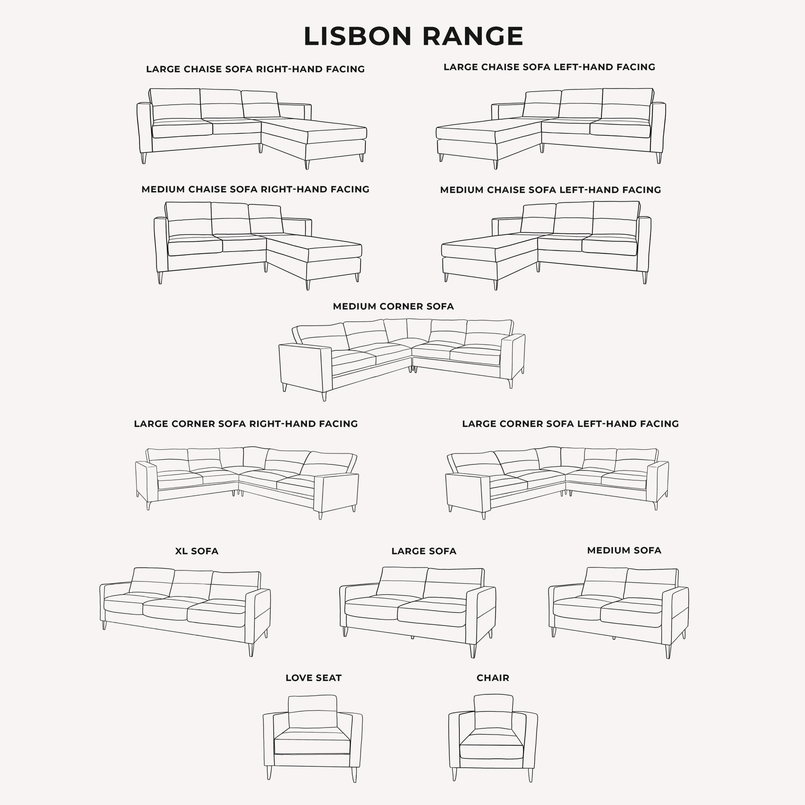 Lisbon Cream Velvet Sofa Range with Stitch Detailing
