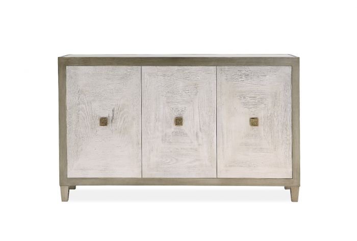 Lockett Premium Silver & Bronze 3 Door Sideboard