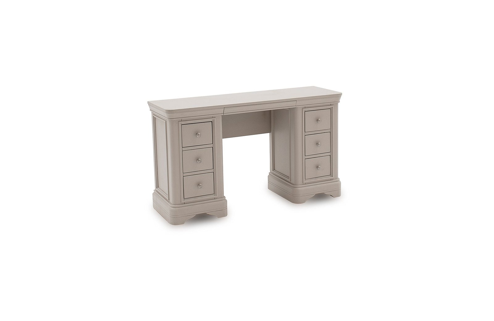 Louvre Taupe Wooden Dressing Table