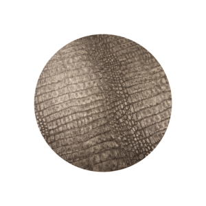 Mabel Bronze Croc Print Textured Wallpaper Sample