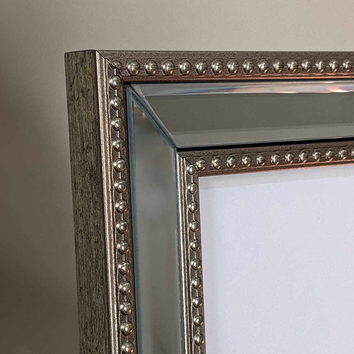 Marina Gold & Mirrored Photo Frame - 5x7"