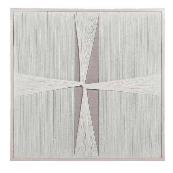 Maris Taupe & Cream Woven Knot Wall Art