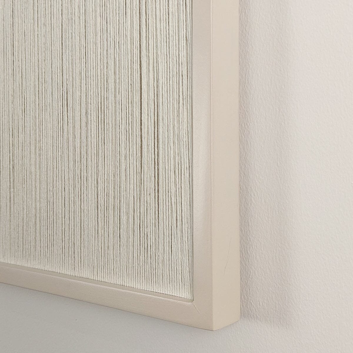 Maris Taupe & Cream Woven Knot Wall Art