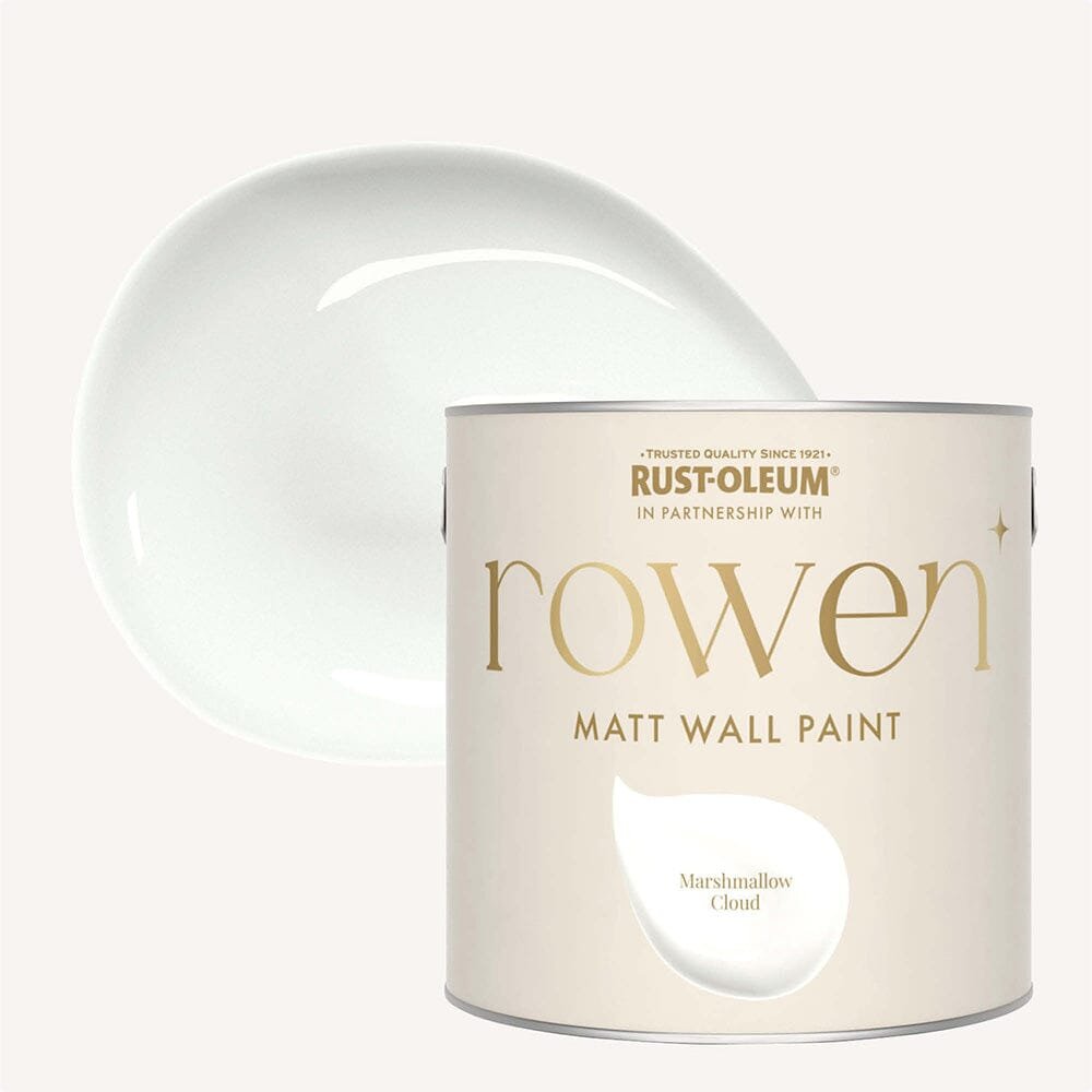 Marshmallow Cloud White Walls & Ceilings Washable Flat Matt Paint - 2.5L