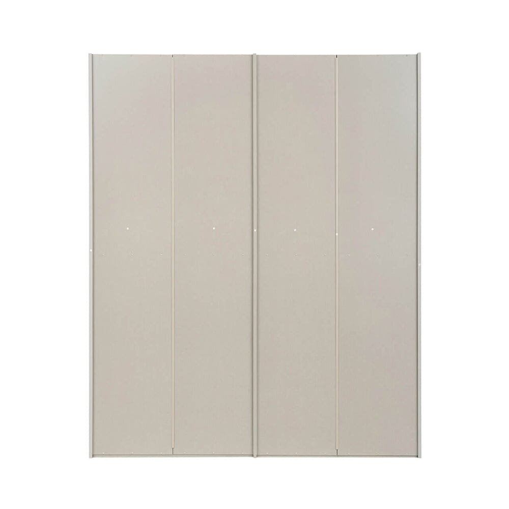 Maya Luxury Greige 2 Door Sliding Wardrobe