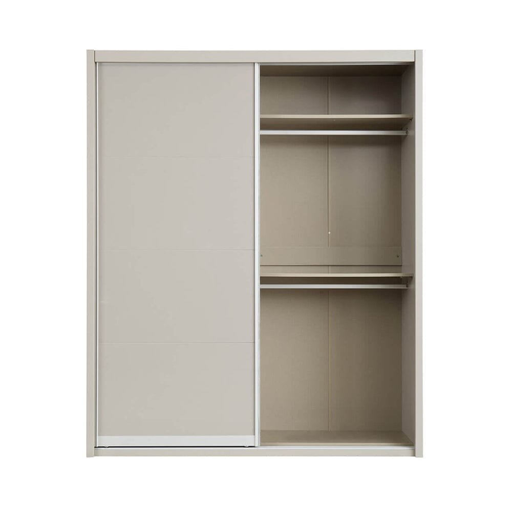 Maya Luxury Greige 2 Door Sliding Wardrobe