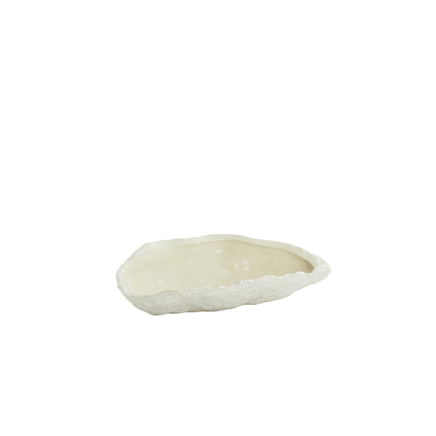 Maye Large Cream Pearl Decorative Dish