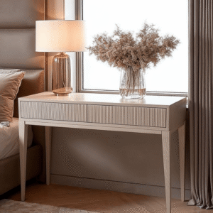 Metropolitan Warm Grey Premium Dressing Table / Desk