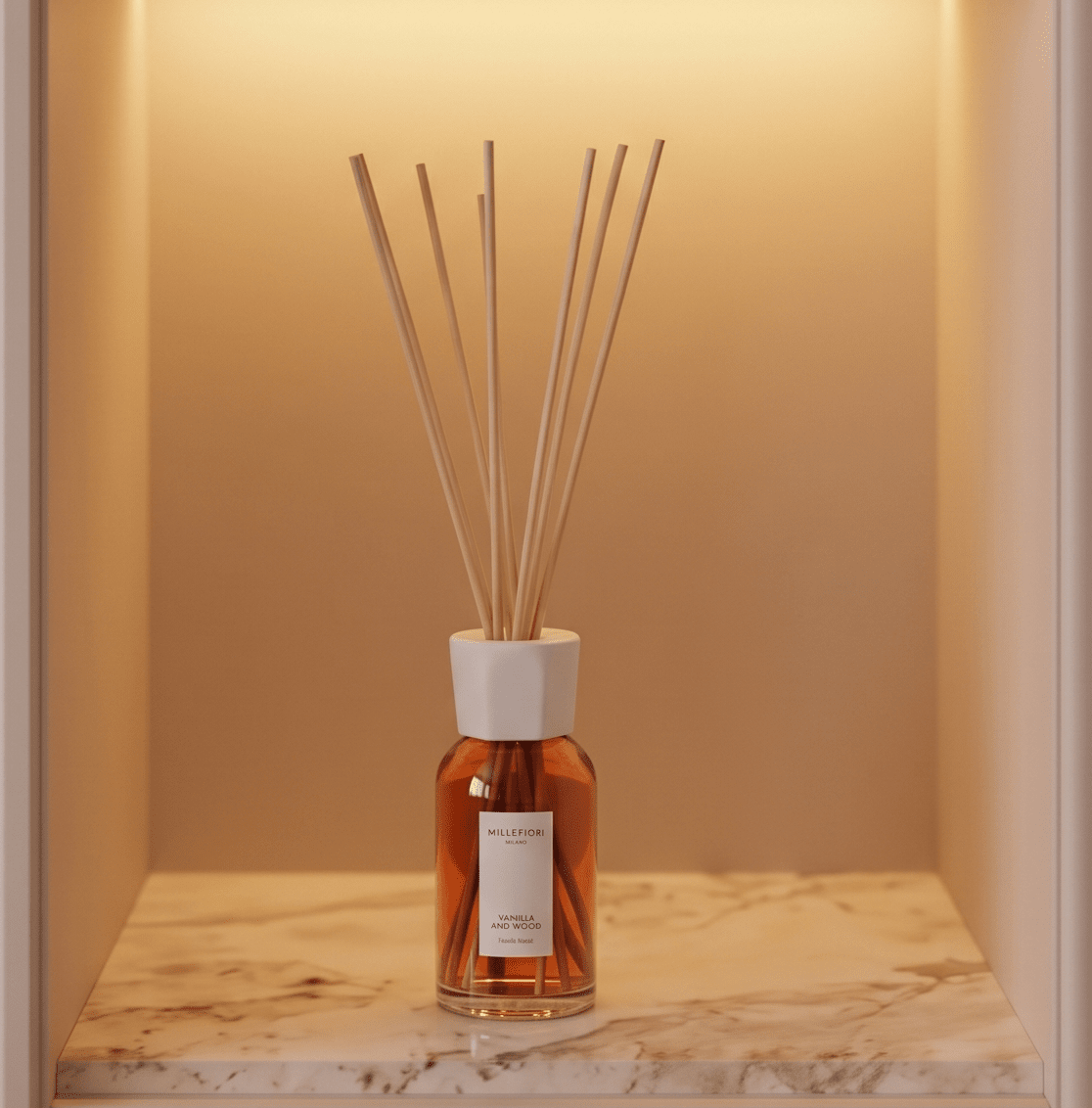 Millefiori Vanilla & Wood Reed Diffuser - 250ml