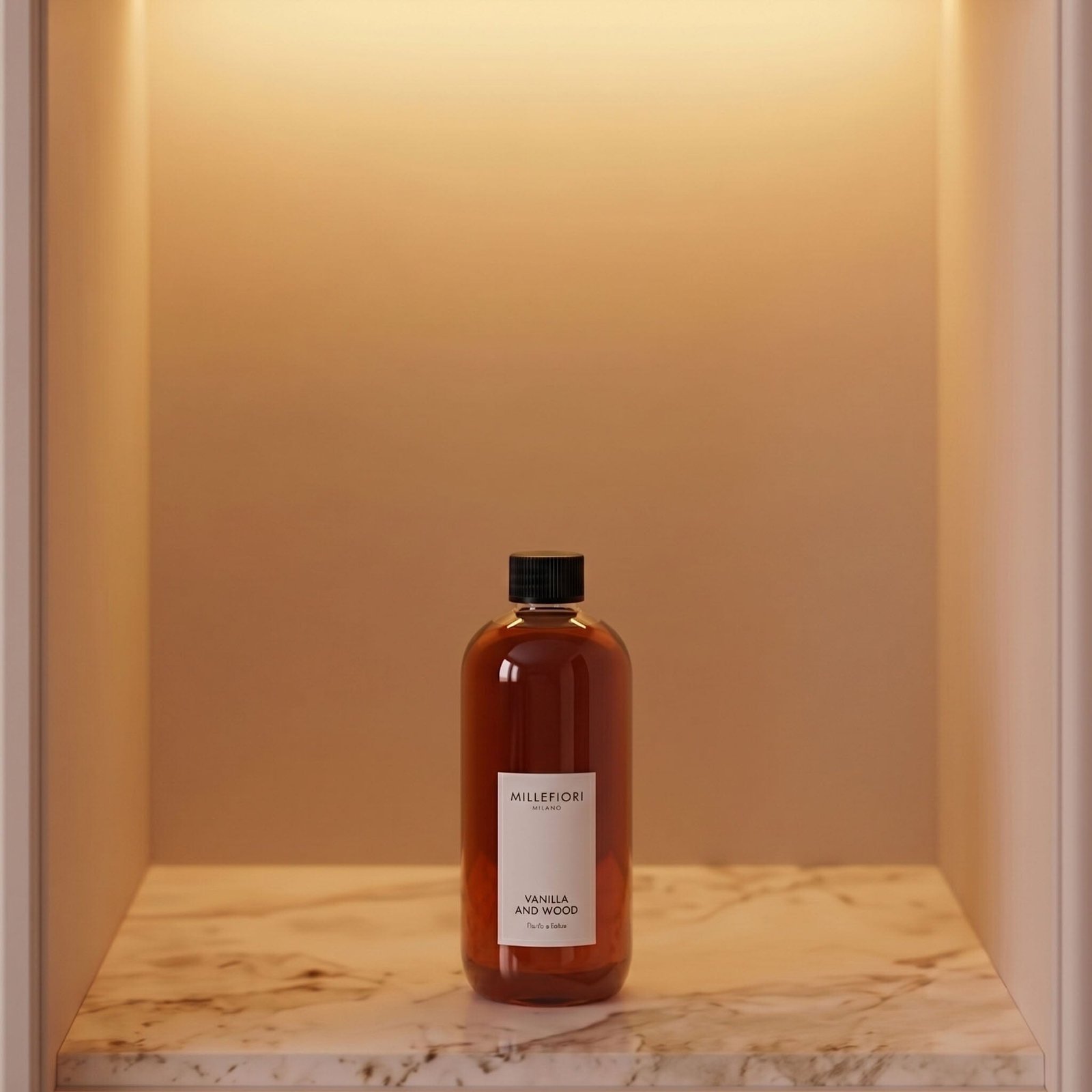 Millefiori Vanilla & Wood Reed Diffuser Refill - 500ml