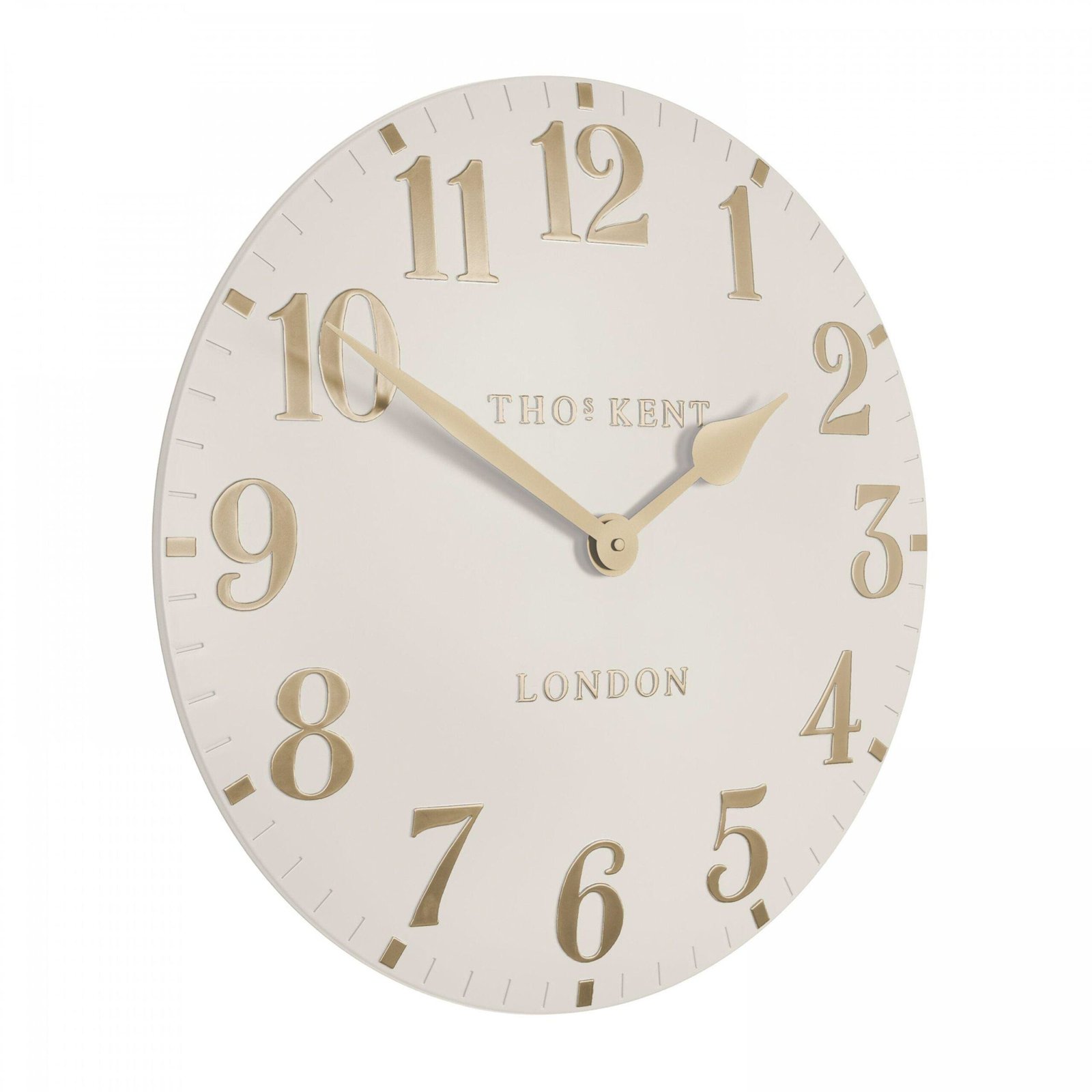 Milly Cream & Gold Decorative Wall Clock