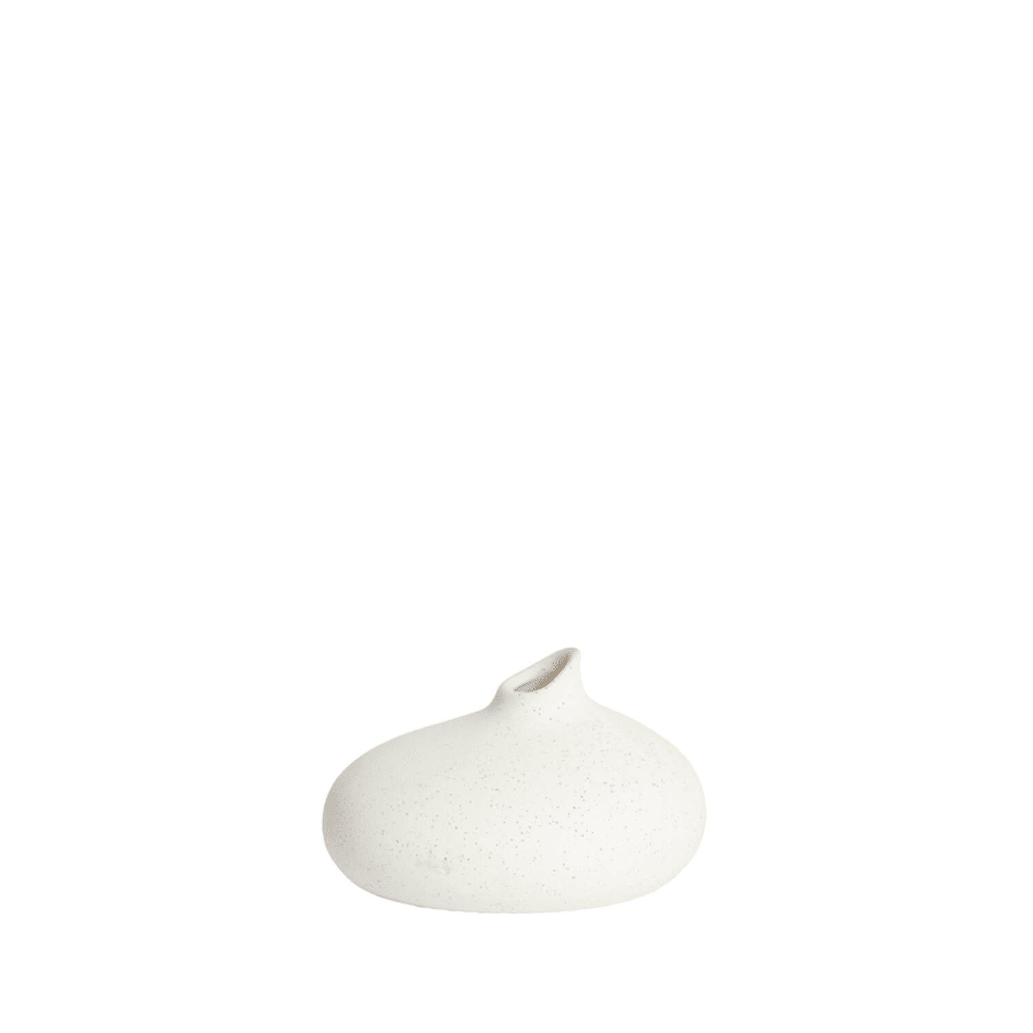 Morilo Cream Ceramic Abstract Decorative Vase