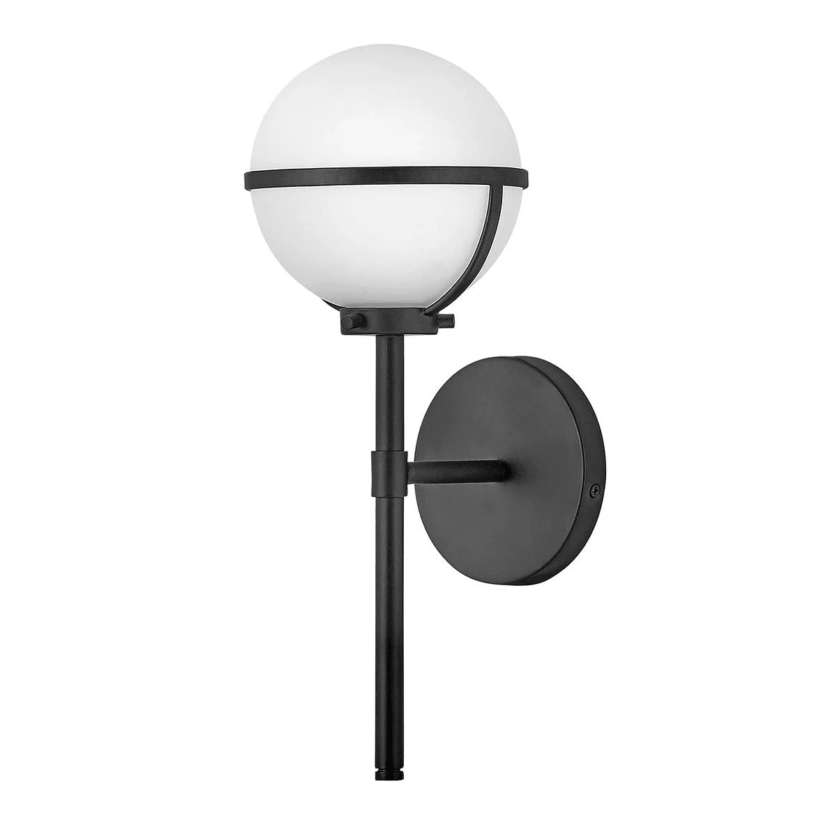 Nancy Black Orb Detail Wall Light