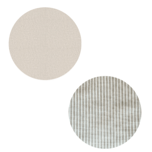 Natural Woven & Natural Stripe Fabric Samples